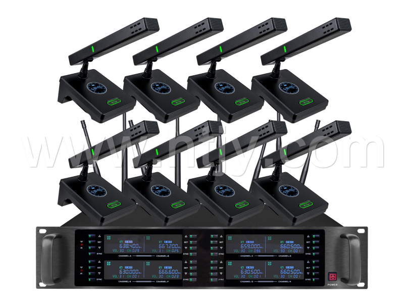 一拖八方杆聚会话筒 HT-8128AH